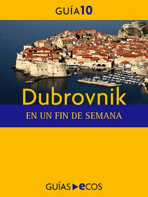 cover image of Dubrovnik. En un fin de semana